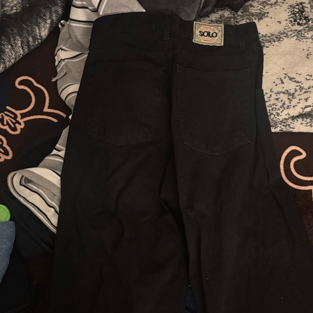 Solo Classic Black Pants